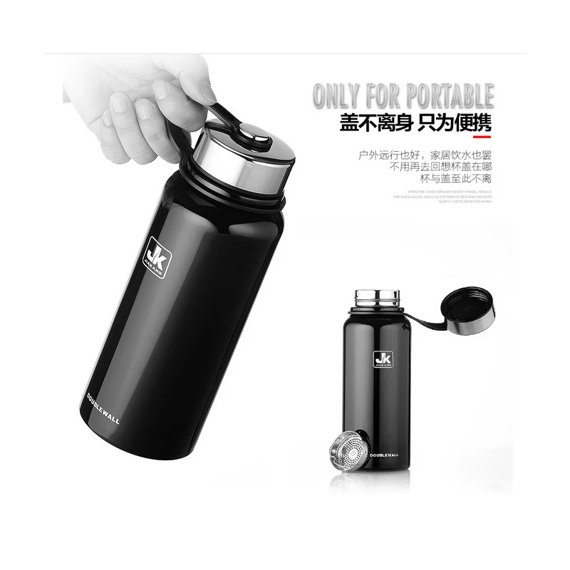 Unbreakable High Quality Double Wall Vacuum Insulated Stainless Steel wide mouth Travel Water Thermo Flask Bottle for Sports
Unbreakable High Quality Double Wall Vacuum Insulated Stainless Steel wide mouth Travel Water Thermo Flask Bottle for Sports