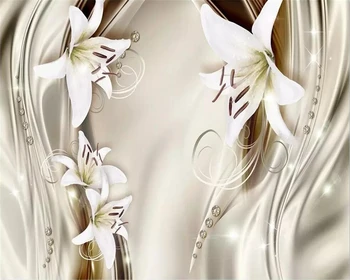 Beibehang 3d wallpaper Golden Lily Satin European 3d Stereo TV Background Home Decor Living Room Bedroom Background wallpaper
Beibehang 3d wallpaper Golden Lily Satin European 3d Stereo TV Background Home Decor Living Room Bedroom Background wallpaper