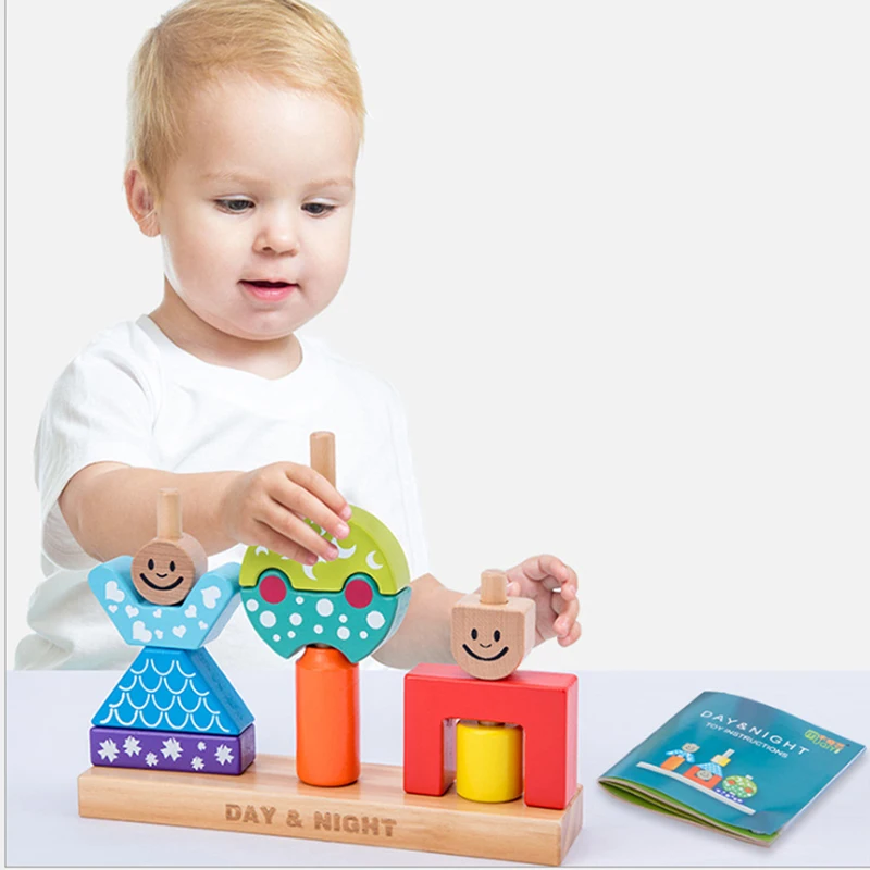 Creative Educational Wooden Toy Sun Moon Day Night Pillar Blocks Early Learning Baby Kids Birthday Christmas Gift
Creative Educational Wooden Toy Sun Moon Day Night Pillar Blocks Early Learning Baby Kids Birthday Christmas Gift