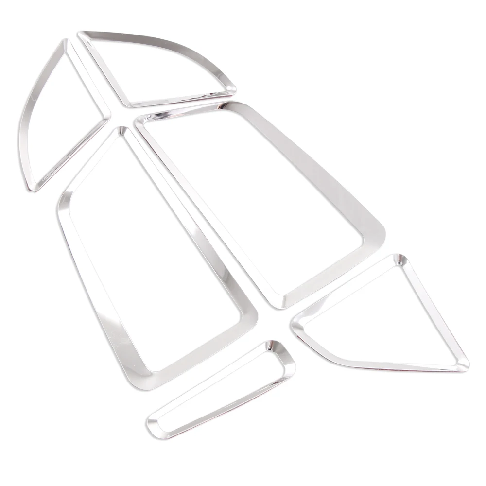 6pcs Stainless Steel Trim Accessories Outlet Decoration Ring Interior Frame For Ford Focus 3 MK3 Focus 4 MK4 2012-2015
6pcs Stainless Steel Trim Accessories Outlet Decoration Ring Interior Frame For Ford Focus 3 MK3 Focus 4 MK4 2012-2015