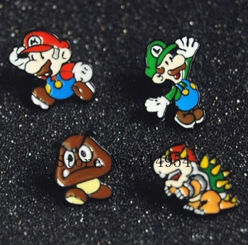 20 pairs Alloy Enamel Lovely Cartoon Super Mario Earrings Jewelry Stud Earring EE-42
20 pairs Alloy Enamel Lovely Cartoon Super Mario Earrings Jewelry Stud Earring EE-42