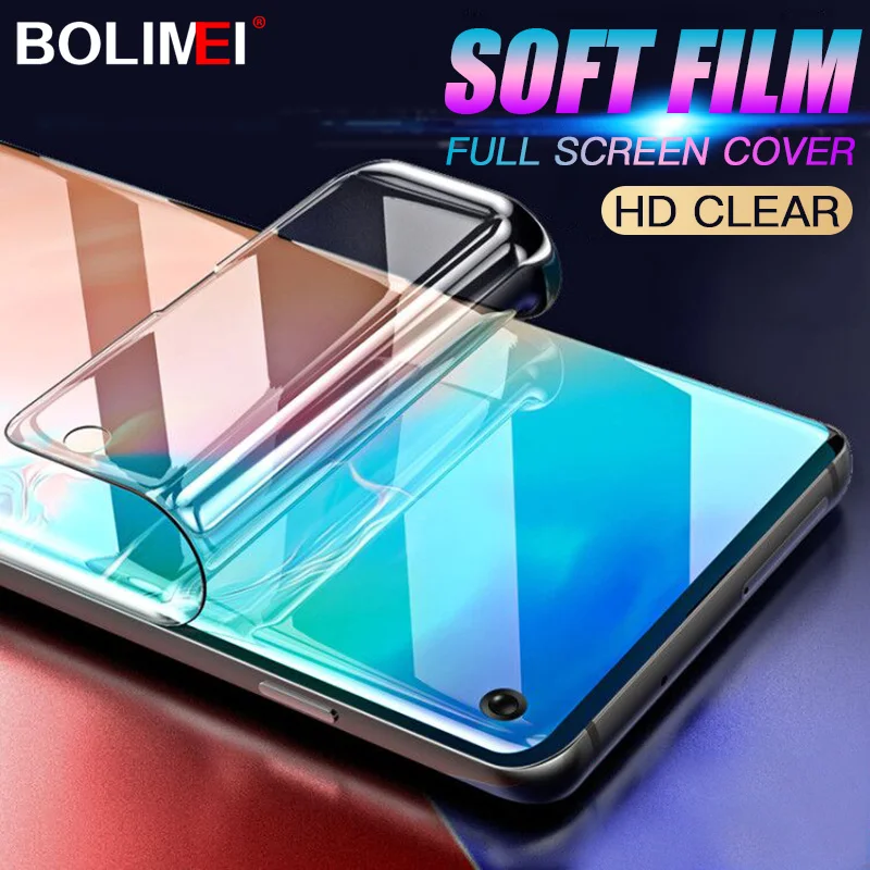 20D Full Cover Screen Protector Film For Samsung Galaxy S10 S9 S8 Plus S10e Note 8 9 Soft Hydrogel Protective Film Not Glass
20D Full Cover Screen Protector Film For Samsung Galaxy S10 S9 S8 Plus S10e Note 8 9 Soft Hydrogel Protective Film Not Glass