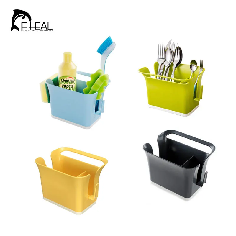 FHEAL Kitchen Storage Rack Cutlery Towel Brush Sponge Drain Shelf Bathroom CosmeticToothbrush Toothpaste Partition Organizer Box
FHEAL Kitchen Storage Rack Cutlery Towel Brush Sponge Drain Shelf Bathroom CosmeticToothbrush Toothpaste Partition Organizer Box