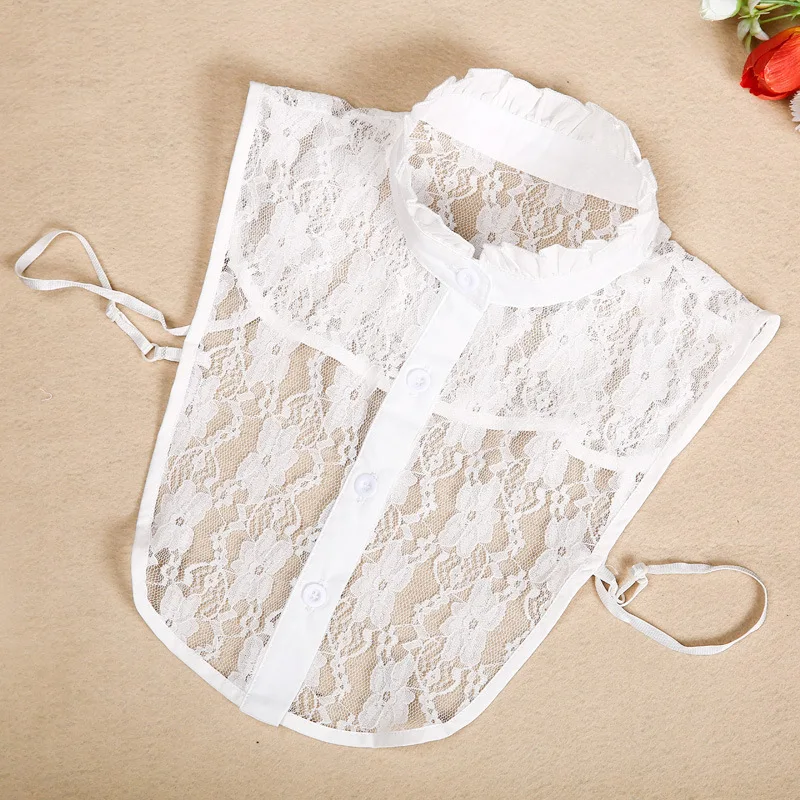Korean lace fake collar retro Detachable Lapel Choker Shirt Fake False Collar Lapel Blouse Top Women Clothes Accessories
Korean lace fake collar retro Detachable Lapel Choker Shirt Fake False Collar Lapel Blouse Top Women Clothes Accessories