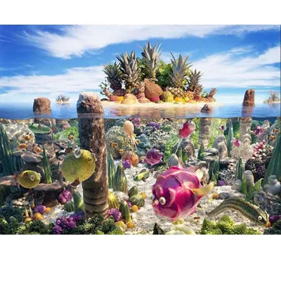 DIY Diamond Embroidery fish Landscape Diamond Painting Cross stitch Full drilling Round drill Home Decoration
DIY Diamond Embroidery fish Landscape Diamond Painting Cross stitch Full drilling Round drill Home Decoration