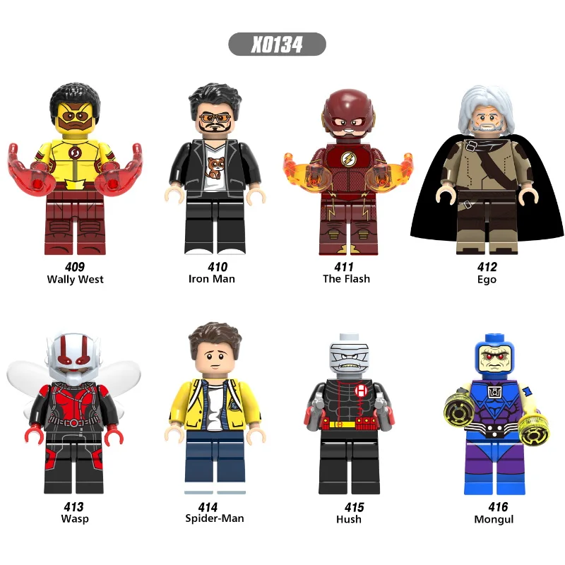 Single Sale Super Heroes The Living Planet Wally West The Flash Ego Wasp Spider-Man Building Blocks Children Gift Toys
Single Sale Super Heroes The Living Planet Wally West The Flash Ego Wasp Spider-Man Building Blocks Children Gift Toys