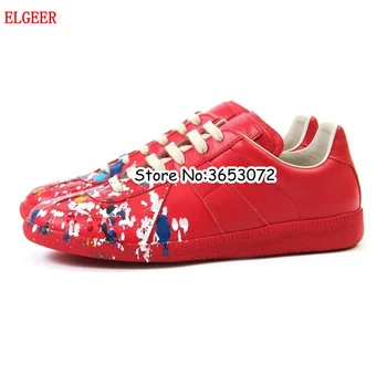 Men Printed Leather Suede Lace Up Casual Sneakers Shoes Round Toe Man Mixed Color Flats Shoes low top Outdoor Leisure Shoes
Men Printed Leather Suede Lace Up Casual Sneakers Shoes Round Toe Man Mixed Color Flats Shoes low top Outdoor Leisure Shoes