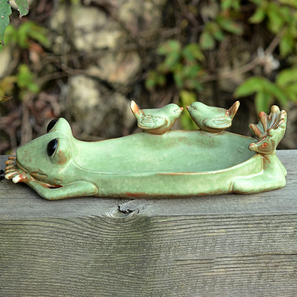 Home Decorative Flower Pot Frogs Shape Ceramic Craft Office Windowsill Garden Potted Durable Vintage Succulent Plant Tabletop
Home Decorative Flower Pot Frogs Shape Ceramic Craft Office Windowsill Garden Potted Durable Vintage Succulent Plant Tabletop