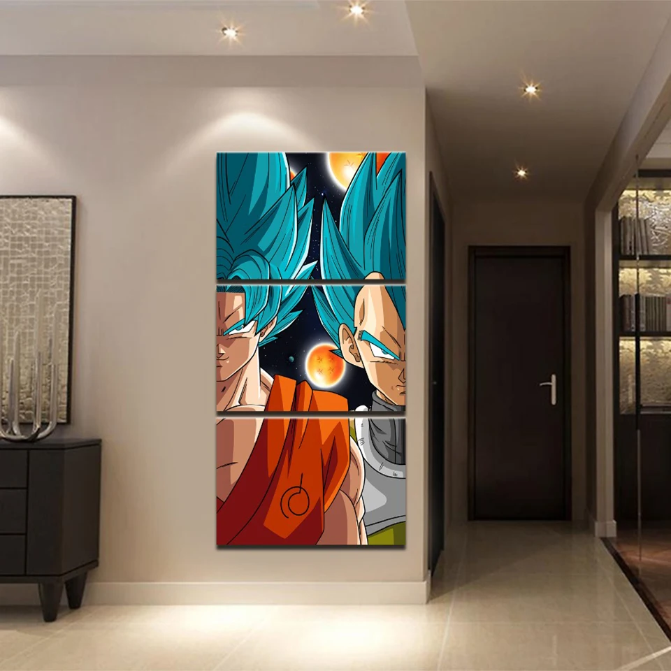 Frame Home Decor Living Room Wall Pictures 3 Pieces Seven Dragon Ball Characters Art Painting Modular HD Printed Canvas Poster
Frame Home Decor Living Room Wall Pictures 3 Pieces Seven Dragon Ball Characters Art Painting Modular HD Printed Canvas Poster