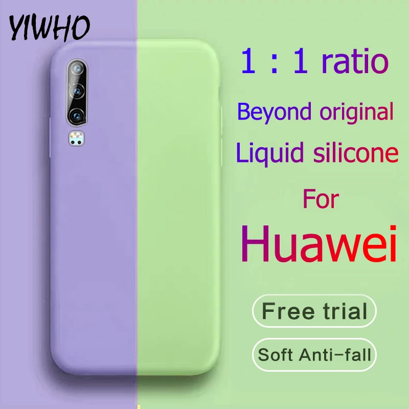 case for Huawei P30 Pro Light Liquid Silicone Case Honor 10 lite 20 9 Soft Cover Honer honor10 honor20 honor9 p 30 Phone Cases
case for Huawei P30 Pro Light Liquid Silicone Case Honor 10 lite 20 9 Soft Cover Honer honor10 honor20 honor9 p 30 Phone Cases