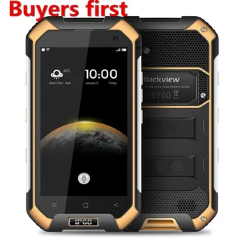 

Blackview BV6000 Smartphone 4.7" MT6755 Octa Core 4G Waterproof IP68 mobile phone Android 6.0 3GB RAM 32GB ROM 13MP Cell Phone