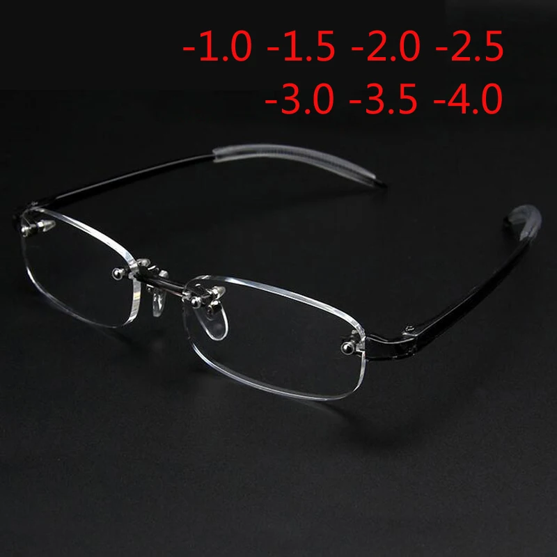 New Frameless myopic glasses Frame Eyeglasses Men Women Rimless Super Light Frame Myopia Glasses 100 ~ 400 degrees
New Frameless myopic glasses Frame Eyeglasses Men Women Rimless Super Light Frame Myopia Glasses 100 ~ 400 degrees