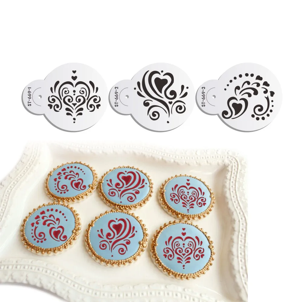 Amore Cookie Stencil Set, Cookie Stencil,Stencil for cake decorating,Free shipping stencil
Amore Cookie Stencil Set, Cookie Stencil,Stencil for cake decorating,Free shipping stencil