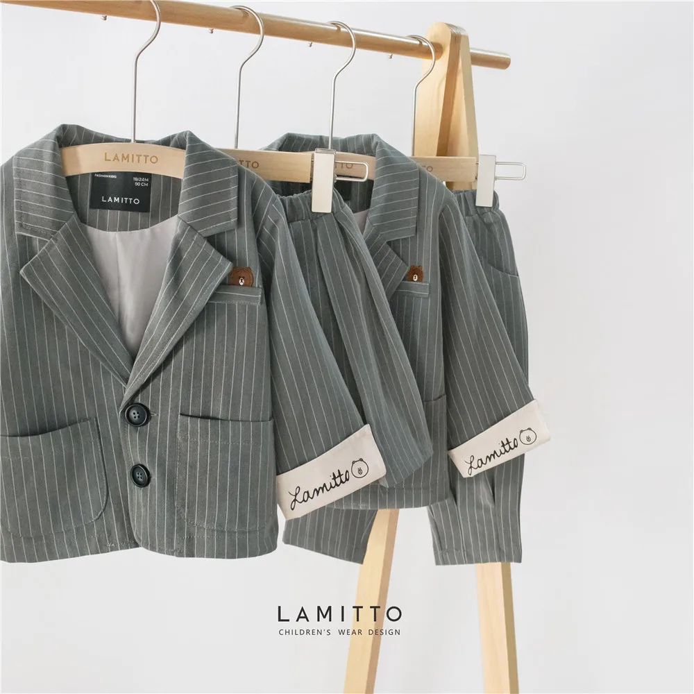 tonytaobaby new autumn suit for boys and girls super handsome