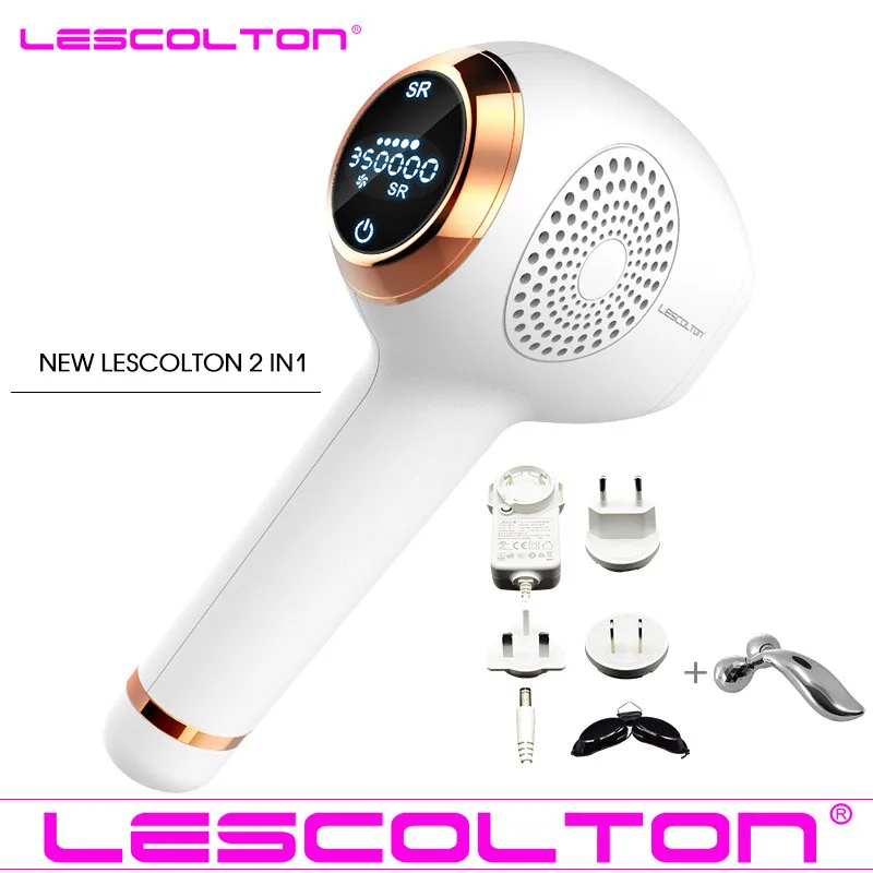 Lescolton newest 2in1 IPL Laser Hair Removal Device Permanent Hair Removal IPL laser Epilator Armpit Hair Removal machine
Lescolton newest 2in1 IPL Laser Hair Removal Device Permanent Hair Removal IPL laser Epilator Armpit Hair Removal machine
