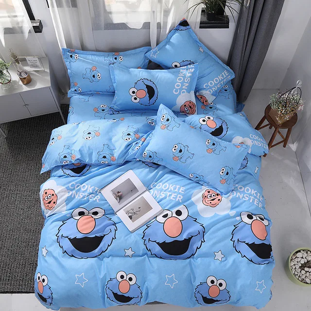 Bedding Set Cartoon cute cat mouse Star Trek 4/3pcs Duvet Cover Sets Soft Polyester Flat Bed Sheet Set Pillowcase Home Textile
Bedding Set Cartoon cute cat mouse Star Trek 4/3pcs Duvet Cover Sets Soft Polyester Flat Bed Sheet Set Pillowcase Home Textile