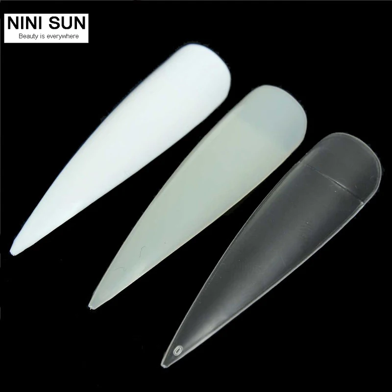 10pcs Half Cover Oval Sharp End Stiletto Long False Fake Nails Tips Manicure Artificial Nails Salon White/ Clear /Natural Choose
10pcs Half Cover Oval Sharp End Stiletto Long False Fake Nails Tips Manicure Artificial Nails Salon White/ Clear /Natural Choose