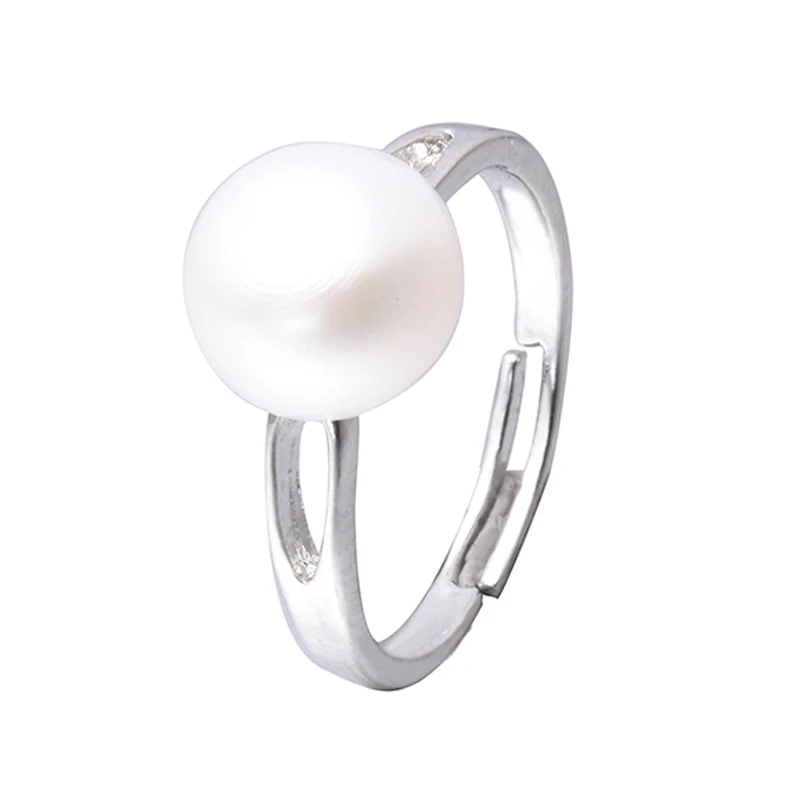 New Trendy Wedding Jewelry Luxury Adjustable Ring Real Natural Freshwater Pearl Rings For Women Mother Gift
New Trendy Wedding Jewelry Luxury Adjustable Ring Real Natural Freshwater Pearl Rings For Women Mother Gift