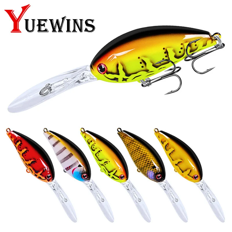 Yuewins Crank Fishing Lure Artificial Hard Baits 115mm 17.5g Big Jerkbait Wobbler Crankbait Fishing Tackle carp Fishing QA1158
Yuewins Crank Fishing Lure Artificial Hard Baits 115mm 17.5g Big Jerkbait Wobbler Crankbait Fishing Tackle carp Fishing QA1158