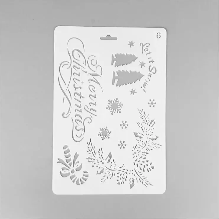 ENO Greeting Christmas Stencil Christmas Tree DIY Craft Stencil For Home Furniture Wall Stencil Painting Art Template
ENO Greeting Christmas Stencil Christmas Tree DIY Craft Stencil For Home Furniture Wall Stencil Painting Art Template