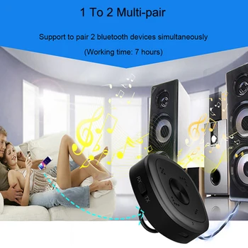 BTI-031 Bluetooth 5.0 multipoint Transmitter Receiver APTX HD Low Latency 3.5mm Stereo Music Wireless Bluetooth Adapter CSR8675
BTI-031 Bluetooth 5.0 multipoint Transmitter Receiver APTX HD Low Latency 3.5mm Stereo Music Wireless Bluetooth Adapter CSR8675