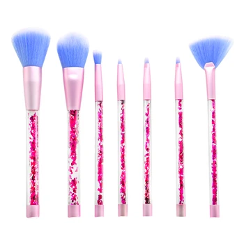 7pcs Makeup Brushes set Professional Bag Crystal Makeup Brush kits Eye shadow Contour Powder Brush Quicksand Glitter
7pcs Makeup Brushes set Professional Bag Crystal Makeup Brush kits Eye shadow Contour Powder Brush Quicksand Glitter