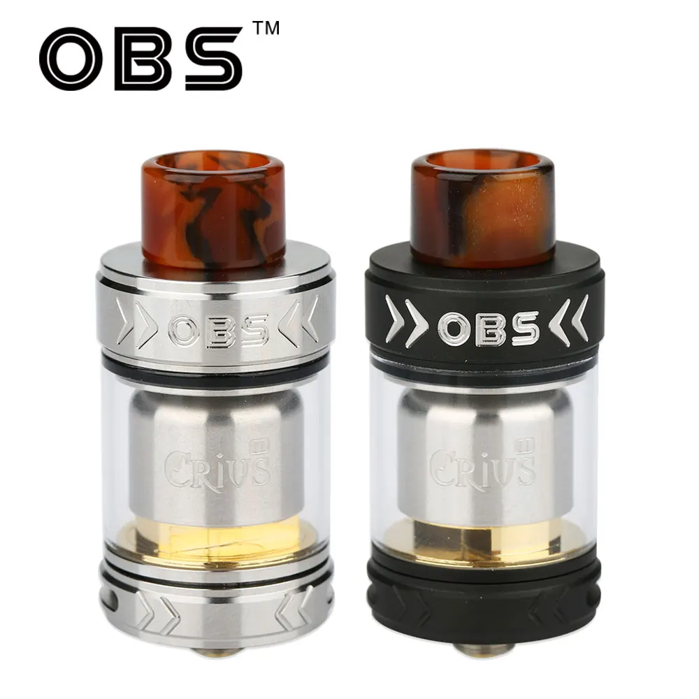 Original OBS Crius 2 RTA 3.5ml Crius RTA Tank Atomizer Capacity Single Coil with Nice Taste & Huge Vapor E-cigarette Vaping Tank 
Original OBS Crius 2 RTA 3.5ml Crius RTA Tank Atomizer Capacity Single Coil with Nice Taste & Huge Vapor E-cigarette Vaping Tank
