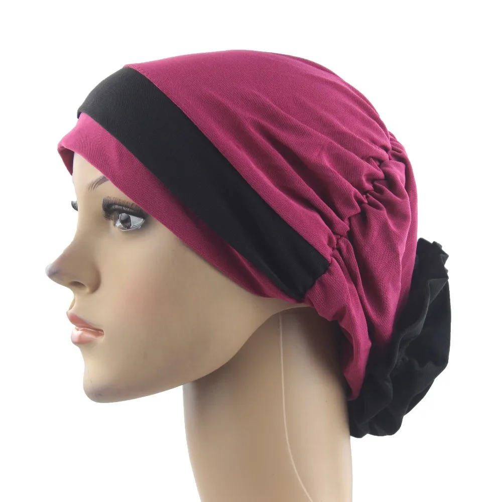 Muslim Hijab Caps Inner Islamic Underscarf Hats Stretchable a Beautiful Flower Patching Style
Muslim Hijab Caps Inner Islamic Underscarf Hats Stretchable a Beautiful Flower Patching Style