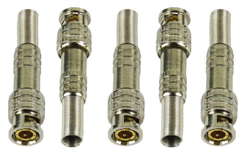 STARAUDIO 5X Solder-less Spring Twist BNC Connector Jack for Coaxial RG59 Camera CCTV LW SJR-B22
STARAUDIO 5X Solder-less Spring Twist BNC Connector Jack for Coaxial RG59 Camera CCTV LW SJR-B22