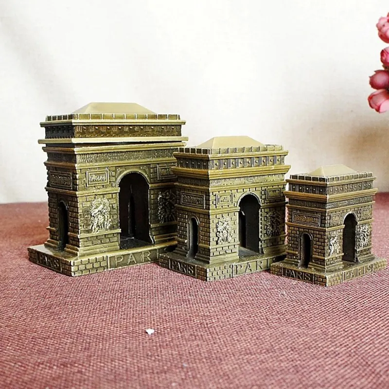 Metal Paris Arc De Triomphe Statue Famous Landmark Building Model Tourist Souvenir Home Office Decoration
Metal Paris Arc De Triomphe Statue Famous Landmark Building Model Tourist Souvenir Home Office Decoration