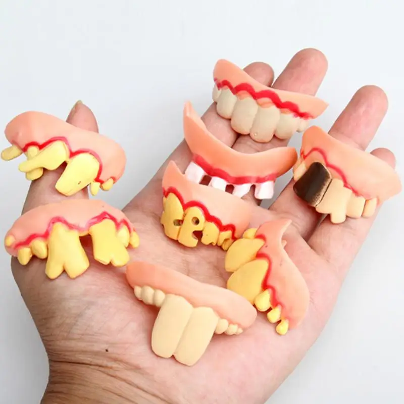 Prank Startle Tooth Scary Crooked Monster Teeth Novelty Toy Children Adult Horror Teeth Practical Jokes Funny Toys
Prank Startle Tooth Scary Crooked Monster Teeth Novelty Toy Children Adult Horror Teeth Practical Jokes Funny Toys