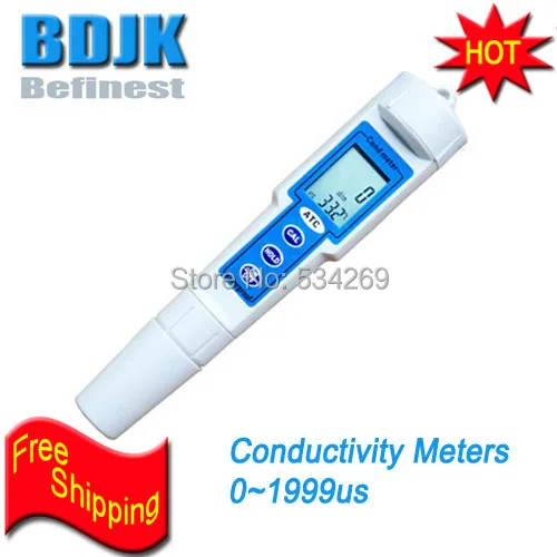 0~1999us/cm Digital Waterproof Conductivity Meters,EC Water Quality Meter Free Shipping
0~1999us/cm Digital Waterproof Conductivity Meters,EC Water Quality Meter Free Shipping