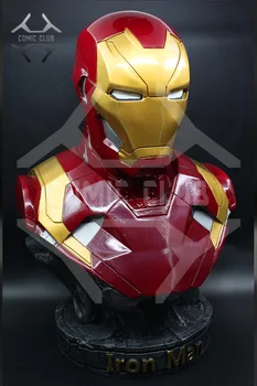 COMIC CLUB IN-STOCK the Avengers black panther Iron man GK bust figure toy for collection
COMIC CLUB IN-STOCK the Avengers black panther Iron man GK bust figure toy for collection