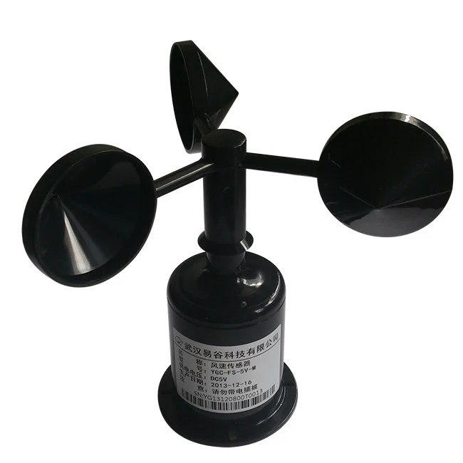Wind speed sensor / transmitter / three cup type anemometer (pulse signal output) 12V/24V power supply air velocity transducer
Wind speed sensor / transmitter / three cup type anemometer (pulse signal output) 12V/24V power supply air velocity transducer
