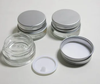 240pcs Glass 5g Cream Jar with Aluminum Lid Women Cosmetic Eye Cream Container 5ml Small Pot Eyeshadow Vial
240pcs Glass 5g Cream Jar with Aluminum Lid Women Cosmetic Eye Cream Container 5ml Small Pot Eyeshadow Vial