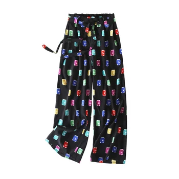Vintage Women Summer Spring Natural Silk Pants Silk Loose Style Trousers Work Wear Fashion Holiday wide leg Dots print Pants
Vintage Women Summer Spring Natural Silk Pants Silk Loose Style Trousers Work Wear Fashion Holiday wide leg Dots print Pants