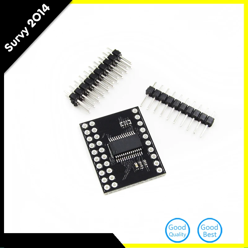 MCP23017 Serial Interface Module IIC I2C SPI Bidirectional 16-Bit I/O Expander Pins 10Mhz Serial Interface Module
MCP23017 Serial Interface Module IIC I2C SPI Bidirectional 16-Bit I/O Expander Pins 10Mhz Serial Interface Module