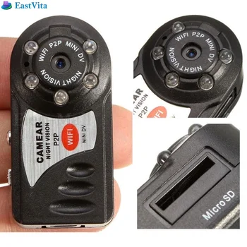 Eastvita Mini Q7 Camera Wifi DV DVR Wireless IP Cam Infrared Night Vision New Mini Video Camcorder Recorder Small Camera
Eastvita Mini Q7 Camera Wifi DV DVR Wireless IP Cam Infrared Night Vision New Mini Video Camcorder Recorder Small Camera