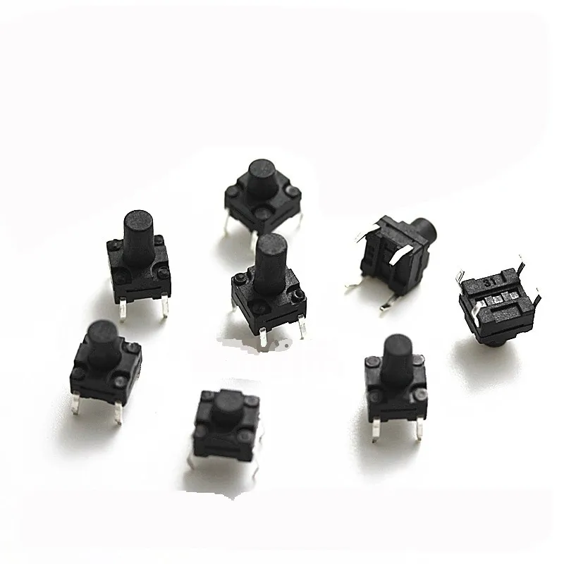 6X6X10.5mm 4pin waterproof DIP Tactile Tact Mini Push Button Switch Micro Switch Momentary 50pcs/lot
6X6X10.5mm 4pin waterproof DIP Tactile Tact Mini Push Button Switch Micro Switch Momentary 50pcs/lot