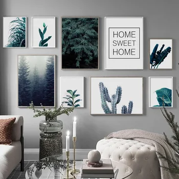 Green Leaves Cactus Forest Sweet Home Wall Art Canvas Painting Nordic Posters And Prints Wall Pictures For Living Room Decor
Green Leaves Cactus Forest Sweet Home Wall Art Canvas Painting Nordic Posters And Prints Wall Pictures For Living Room Decor