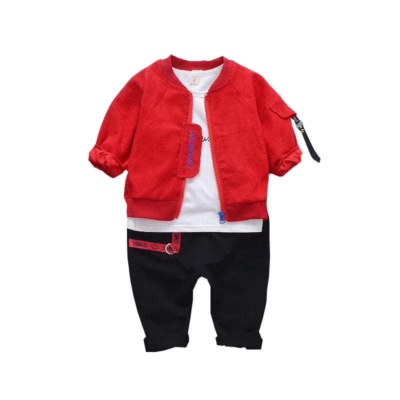 2019 spring coat T-shirts and pants 3 pieces Clothing Sets for Boys children's clothing Kids clothes Boy's clothes Baby clothes
2019 spring coat T-shirts and pants 3 pieces Clothing Sets for Boys children's clothing Kids clothes Boy's clothes Baby clothes