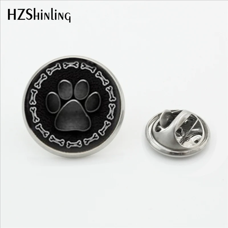 2017 HOT Paw Print Jewelry with Dog Bone Border Stainless Steel Lapel Pins Art Gift Round Glass Cabochon Yin Yang Pawprint
2017 HOT Paw Print Jewelry with Dog Bone Border Stainless Steel Lapel Pins Art Gift Round Glass Cabochon Yin Yang Pawprint