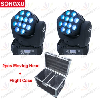 SONGXU 2pcs/lot 12x10w RGBW 4in1 High Power LED Moving Head Light with 2in1 Flight Case Package/SX-MH1210A
SONGXU 2pcs/lot 12x10w RGBW 4in1 High Power LED Moving Head Light with 2in1 Flight Case Package/SX-MH1210A