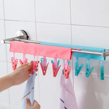 Hot Sale 33.5*10cm Home PP+Polyester 6 Clips Rack Clothes Socks Shirts Folding Hanging Laundry Drying Hanger For Shirts Socks
Hot Sale 33.5*10cm Home PP+Polyester 6 Clips Rack Clothes Socks Shirts Folding Hanging Laundry Drying Hanger For Shirts Socks