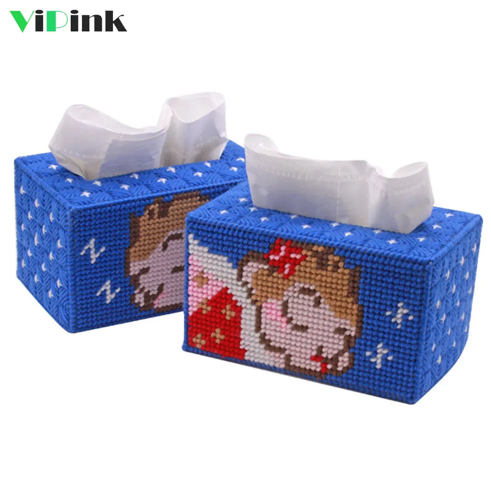 Creative Handmade DIY Tissue Box Napkin Holder Box Cover Case Chinese Cute Monkey Cross Stitch Kits Embroidery Needlework Sets
Creative Handmade DIY Tissue Box Napkin Holder Box Cover Case Chinese Cute Monkey Cross Stitch Kits Embroidery Needlework Sets
