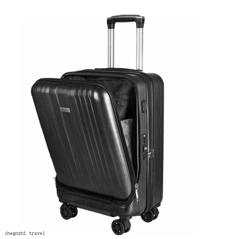 CHENGZHI 20" PC laptop Rolling Luggage spinner carry on business Travel trolley suitcase with wheels
CHENGZHI 20" PC laptop Rolling Luggage spinner carry on business Travel trolley suitcase with wheels