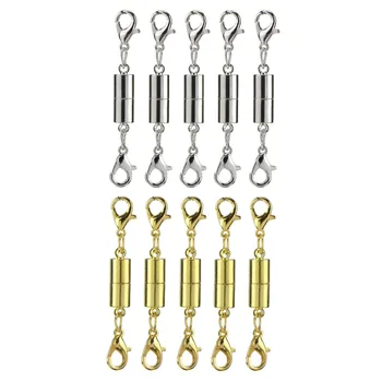 5pcs/lot Gold Rhinestone Ball Magnetic Lobster Clasps Kit with Spring Ring for DIY Jewelry Necklace Bracelet Accessories 
5pcs/lot Gold Rhinestone Ball Magnetic Lobster Clasps Kit with Spring Ring for DIY Jewelry Necklace Bracelet Accessories