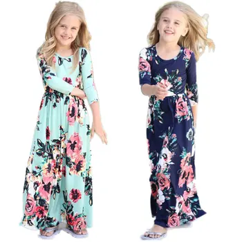 Bohemian Long Dress For Girls Beach Tunic Girl Dress Floral Kids Dresses Children Party Costume Princess Clothing
Bohemian Long Dress For Girls Beach Tunic Girl Dress Floral Kids Dresses Children Party Costume Princess Clothing