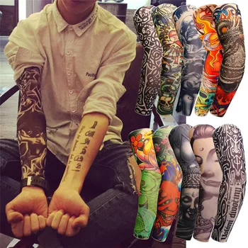 Fashion Temporary Tattoo Sleeves 1PC Sunscreen Temporary Tattoo Sleeves Body Art Arm Stockings Slip Accessories Tattoo Sticker
Fashion Temporary Tattoo Sleeves 1PC Sunscreen Temporary Tattoo Sleeves Body Art Arm Stockings Slip Accessories Tattoo Sticker