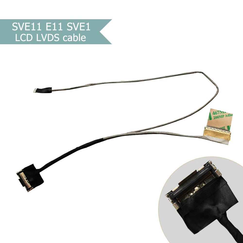 Original LCD LVDS cable for Sony SVE11 E11 SVE V180 LVDS CABLE screen video display cable 603-0101-7773_A
Original LCD LVDS cable for Sony SVE11 E11 SVE V180 LVDS CABLE screen video display cable 603-0101-7773_A